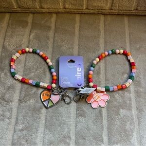 Claire’s Best Friends beaded key chains